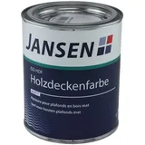 Jansen ISO-HDF Holzdeckenfarbe Weiß matt 0,75 l