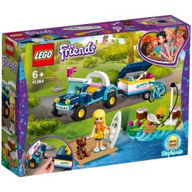 Lego Friends Stephanies Cabrio mit Anhänger 41364