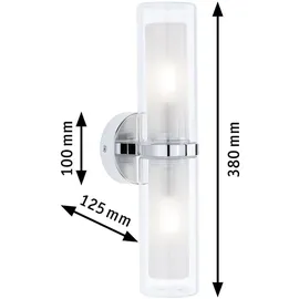 Paulmann Luena E14 Chrom, Glas
