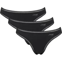 SLOGGI GO Crush String 3 St. Schwarz XS