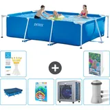 Rechteckiger Frame Pool - 300x200x75 Cm - 7-teilig  S13