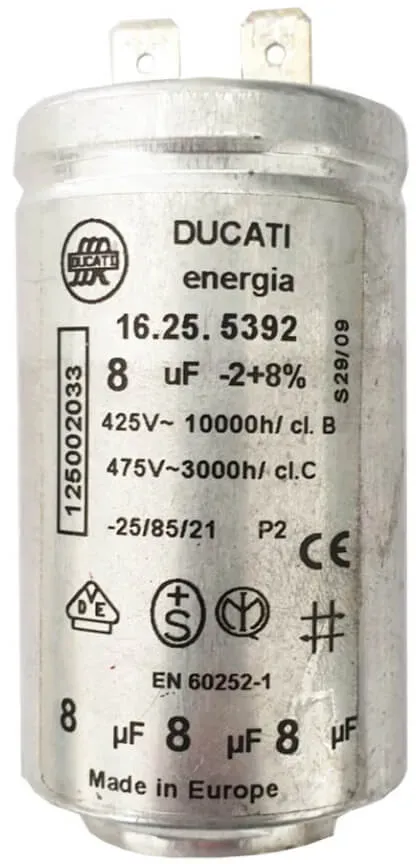 Faston Betriebskondensator 8μF 425V (e-8687021)