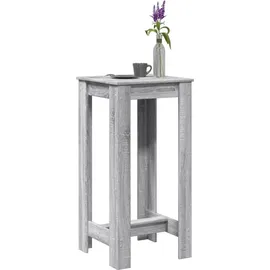 vidaXL Bartisch 51 x 50 x 103,5 cm Grau