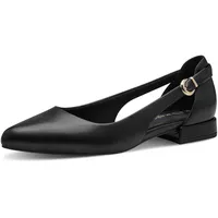 Marco Tozzi Woms Ballerina für Damen, schwarz, Größe 40 EU