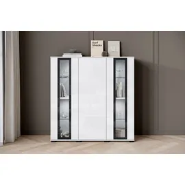 Home Affaire Highboard 120 x 122 x 39,5 cm Weiß