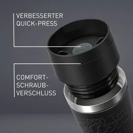 Emsa Travel Mug Classic schwarz 0,36 l