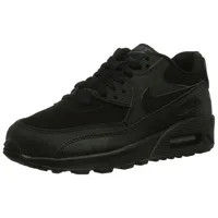 Nike Air Max 90 Gs 307793-091 90 Gs Unisex-Kinder Low-Top Sneaker Schwarz (Schwarz) 37.5 - 37.5 EU