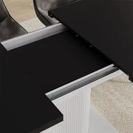 Vicco Fenaro 120 x 77,4 x 80 cm schwarz/weiß