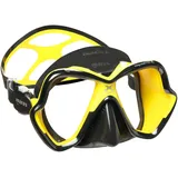 Mares Erwachsene Taucherbrille Mask X-Vision Ultra LS, Schwarz/Gelb, BX, 411052