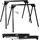 Lemodo Sägebock Stahl 400 kg schwarz klappbar 2er Set