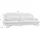 Calia Italia 3-Sitzer Cezanne, italienisches Design trifft erstklassigen Sitzkomfort, Leder, Edles Designsofa in besonders langlebigen & pflegeleichten Lederarten beige