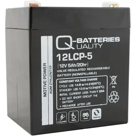 Quality Batteries 12LCP-5 12V 5000 mAh 1 St.