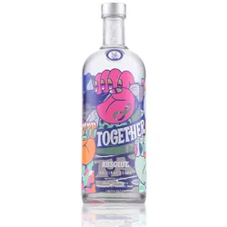 Absolut Together We Create Vodka Pink Hand Limited Edition 40% Vol. 1l