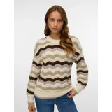 Vero Moda Strickpullover Beige XS