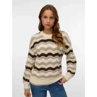 Vero Moda Strickpullover Beige XS