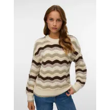 Vero Moda Strickpullover Beige XS
