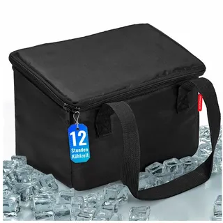Achilles Kühltasche für Beifahrer-Organizer Kühleinsatz für Rücksitz-Box Mülleimer für Autositz-Tasche Auto-Mülleimer, 16x24x20cm (Schwarz)