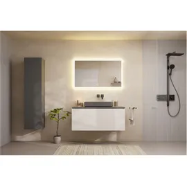 Hansgrohe Xilesa E Hochschrank 40 x 35 x 165 cm Schiefergrau Matt MDF