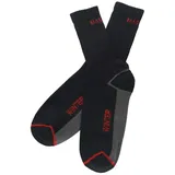 Mascot Kisumu Socken 3 Paar Schwarz/Rot 35-38