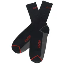 Mascot Kisumu Socken 3 Paar Schwarz/Rot 35-38