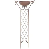 deluke Vogeltränke PAUL 81 x 19 x 31,5 cm Braun
