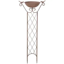 deluke Vogeltränke PAUL 81 x 19 x 31,5 cm Braun