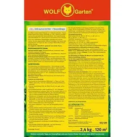 WOLF-Garten SQ 120 Unkrautvernichter plus Rasendünger 2,4 kg