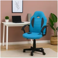 Hti-Living HTI-Living, Schreibtischstuhl Junior höhenverstellbar ergonomischer Drehstuhl Hellblau