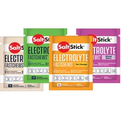 SaltStick Unisex FastChews Testpaket (4 Sorten - 3 Tüten)