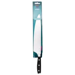 METRO Professional Kochmesser, 200 mm, genietet mit Kropf, geschmiedet, ergonomischer schwarzer Griff