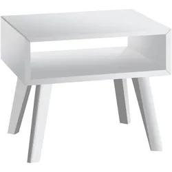 Hasena Trento 16 Jaca Nachttisch - Weiss deckend