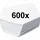 Dinor Wolkenmarmor DIN A4 80 mm Schwarz 10 St.