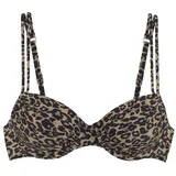 vivance by lascana Bügel-Bikini-Top Damen Schwarz 38 Cup E