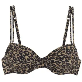 vivance by lascana Bügel-Bikini-Top Damen Schwarz 38 Cup E