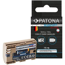 PATONA Platinum Akku mit USB-C Input Canon LP-E6NH