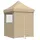 vidaXL Partyzelt Faltbar Pop-Up Beige 200x200x306 cm