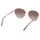 GUESS GU00148 Unisex-Sonnenbrille Vollrand Rund Metall-Gestell, gelb