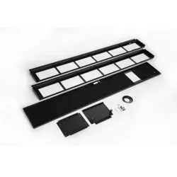 APC ACCS2006 Containment-Adapter für Easy Cooling Row CW, Front, 42HE, Schwarz, 300mm breit