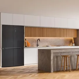 Cecotec Bolero CoolMarket 4D Side-by-Side (490 l, 1830 mm hoch, Schwarz)