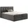 kaiser möbel Boxbett, Dunkelgrau, 160x200 cm, Schlafzimmer, Betten, Boxspringbetten