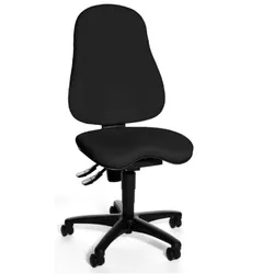 Topstar Profi Bürostuhl BALANCE 400 Stoff ohne Armlehnen