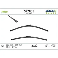 Valeo SILENCIO FLAT BLADE SET 577885