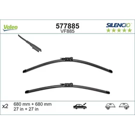 Valeo SILENCIO FLAT BLADE SET 577885