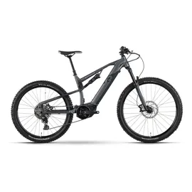 R Raymon TrailRay 140E 2024 29 Zoll RH 48 cm grau, schwarz, silber