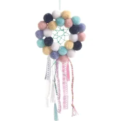 folia Pompons farbsortiert