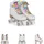 Byox Rollschuhe Donna weiss (39), Weiss