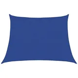vidaXL Sonnensegel 160 g/m2 Trapezform 4/5x3 m Blau
