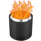 Vevor Feuerstelle Ø 39,4 cm Schwarz