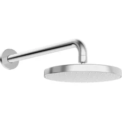 HANSA Kopfbrause HANSABASICJET Anti-Kalk-Technik, Wandmontage, 1-strahlig, Ausladung 348mm, chrom