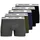 JACK & JONES Basic Boxershorts Forest Night / Navy Blazer / Dark Grey Melange / Black XL 5er Pack